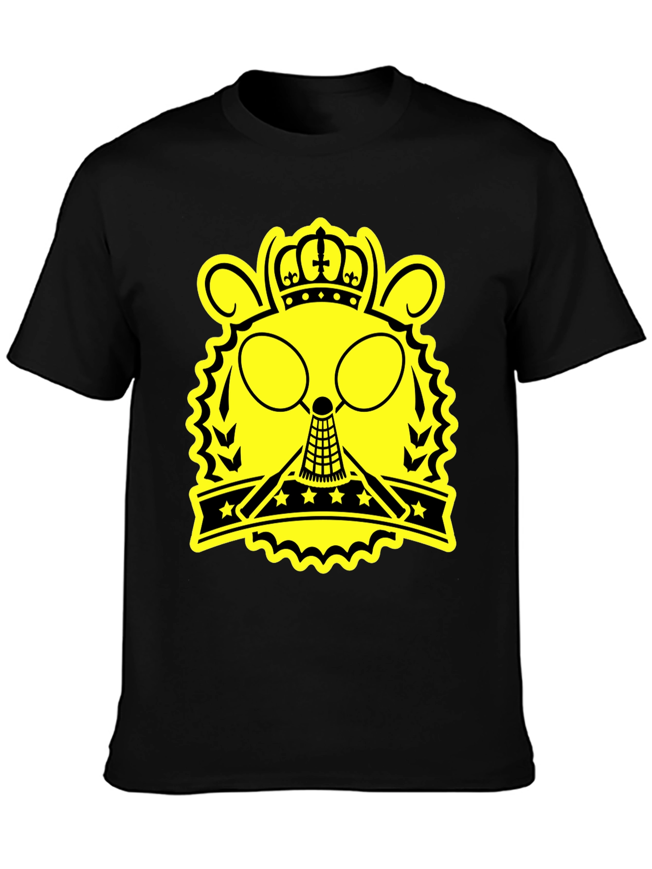 Badminton King Graphic T-Shirt - Black