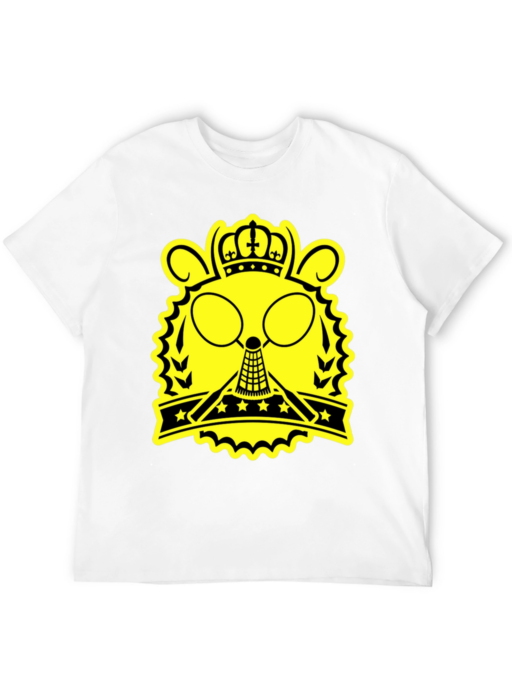 Badminton King Graphic T-Shirt - Black