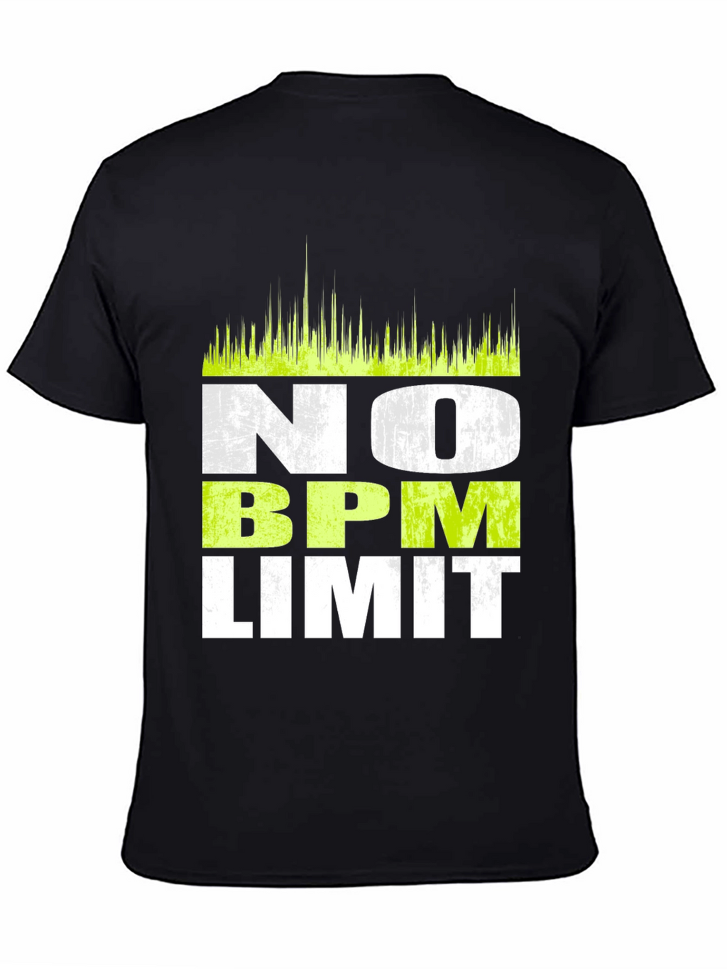 No BPM Limit Black Graphic T-Shirt