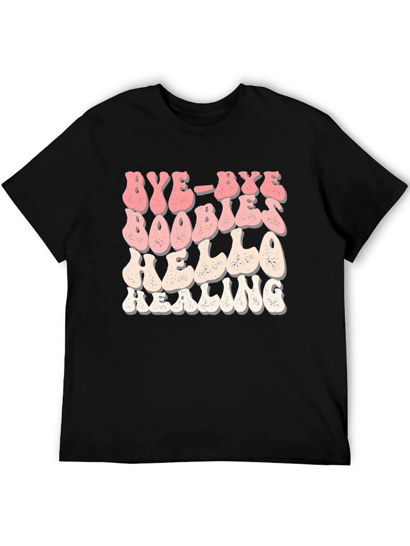 Bye Bye Boobies Hello Healing Graphic Tee