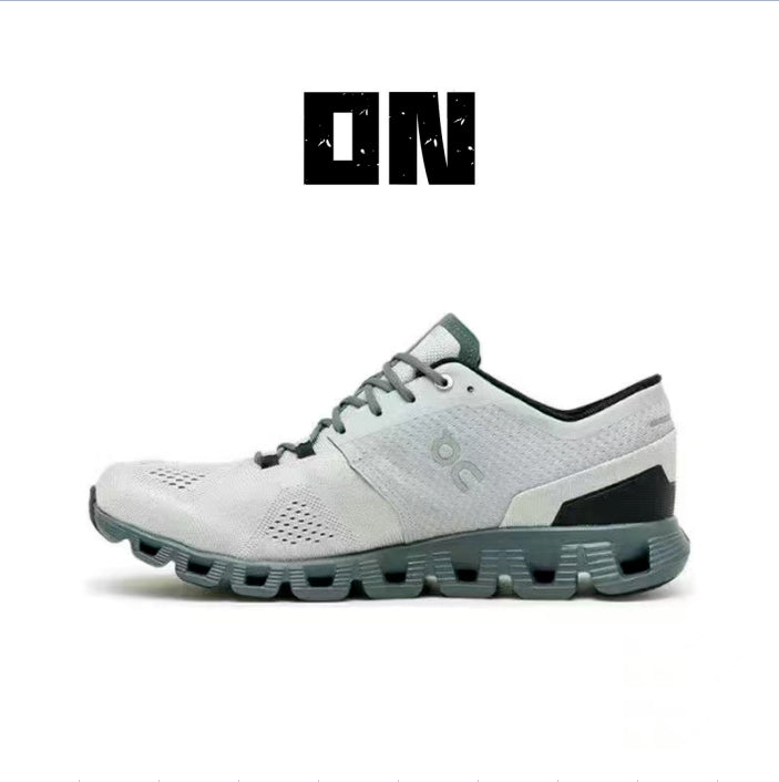 On Running Men's Cloud X – Glacier/Olive