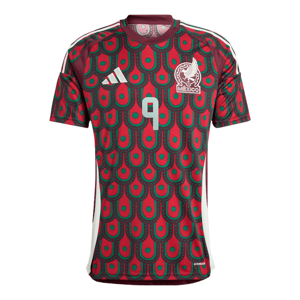 Raul Jimenez #9 Mexico Home Jersey Copa America 2024