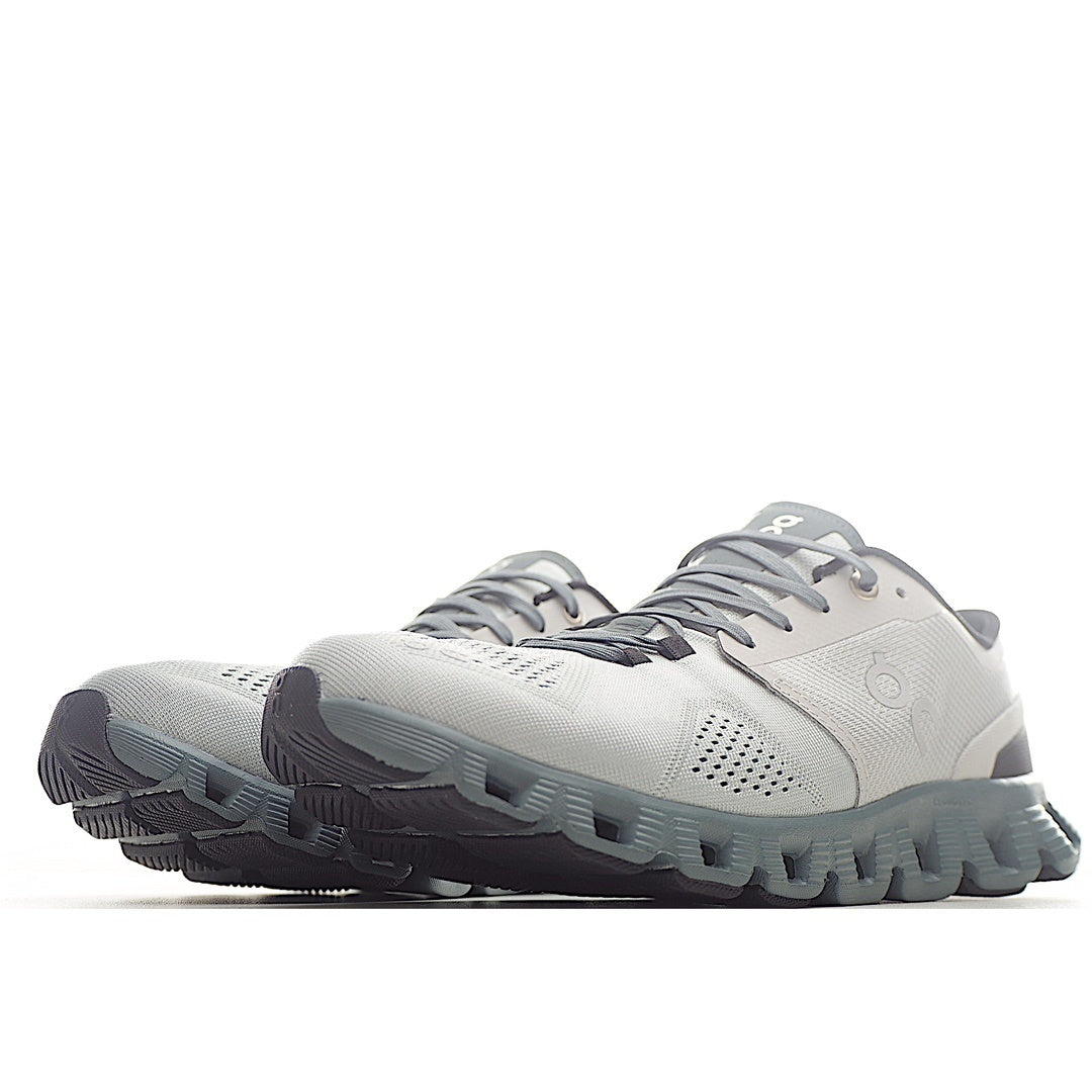 On Running Men's Cloud X – Glacier/Olive
