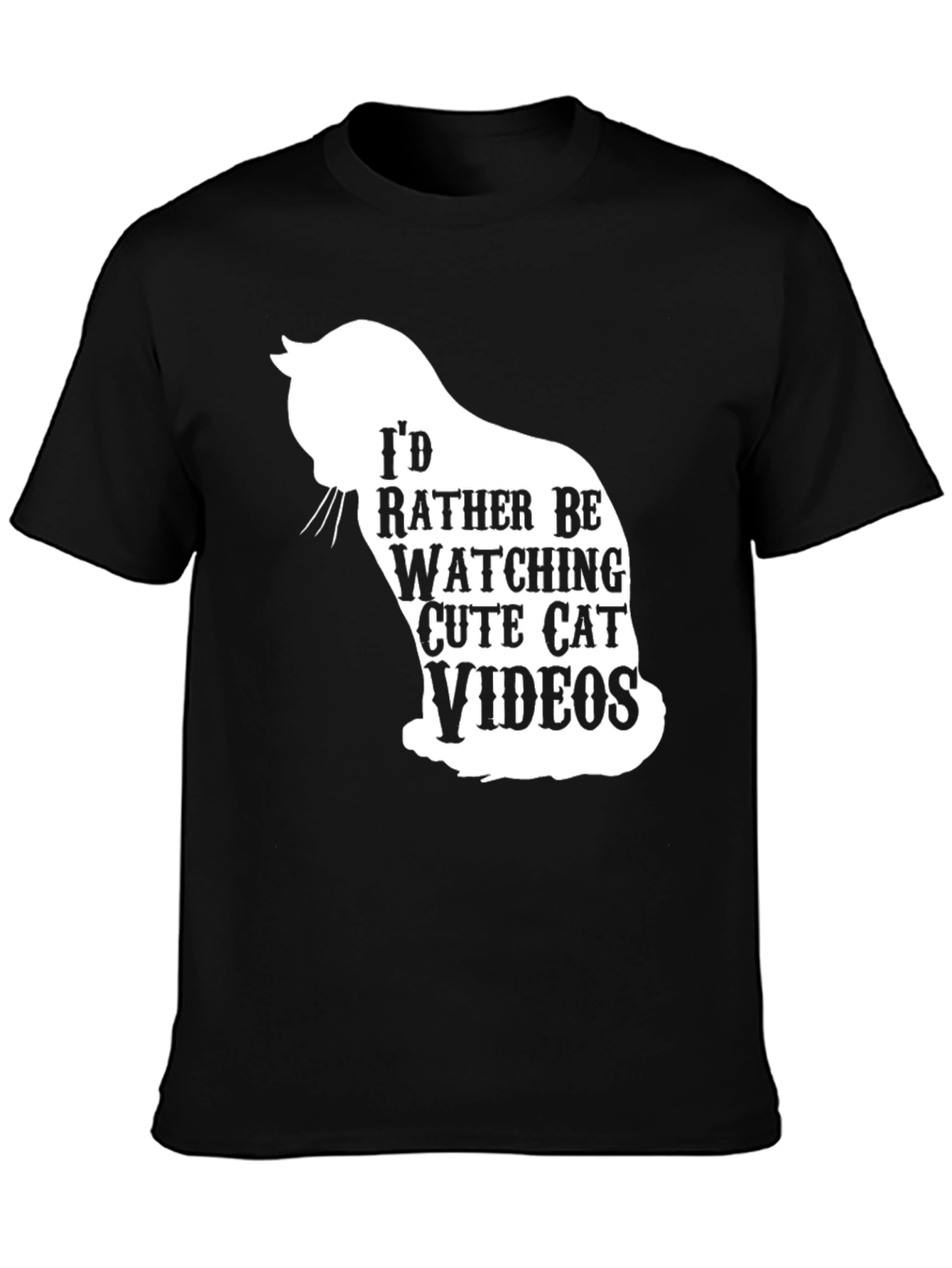 Cat Lovers T-Shirt: Cute Cat Videos Tee