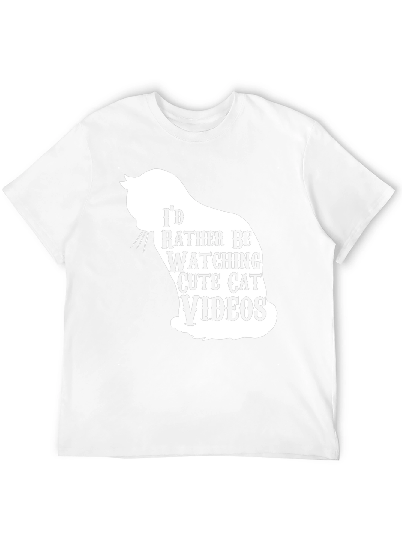 Cat Lovers T-Shirt: Cute Cat Videos Tee