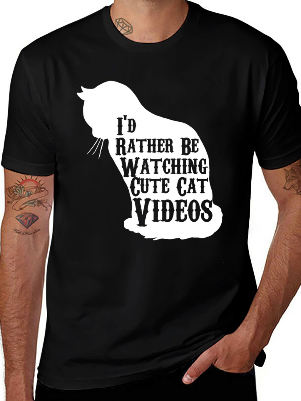 Cat Lovers T-Shirt: Cute Cat Videos Tee