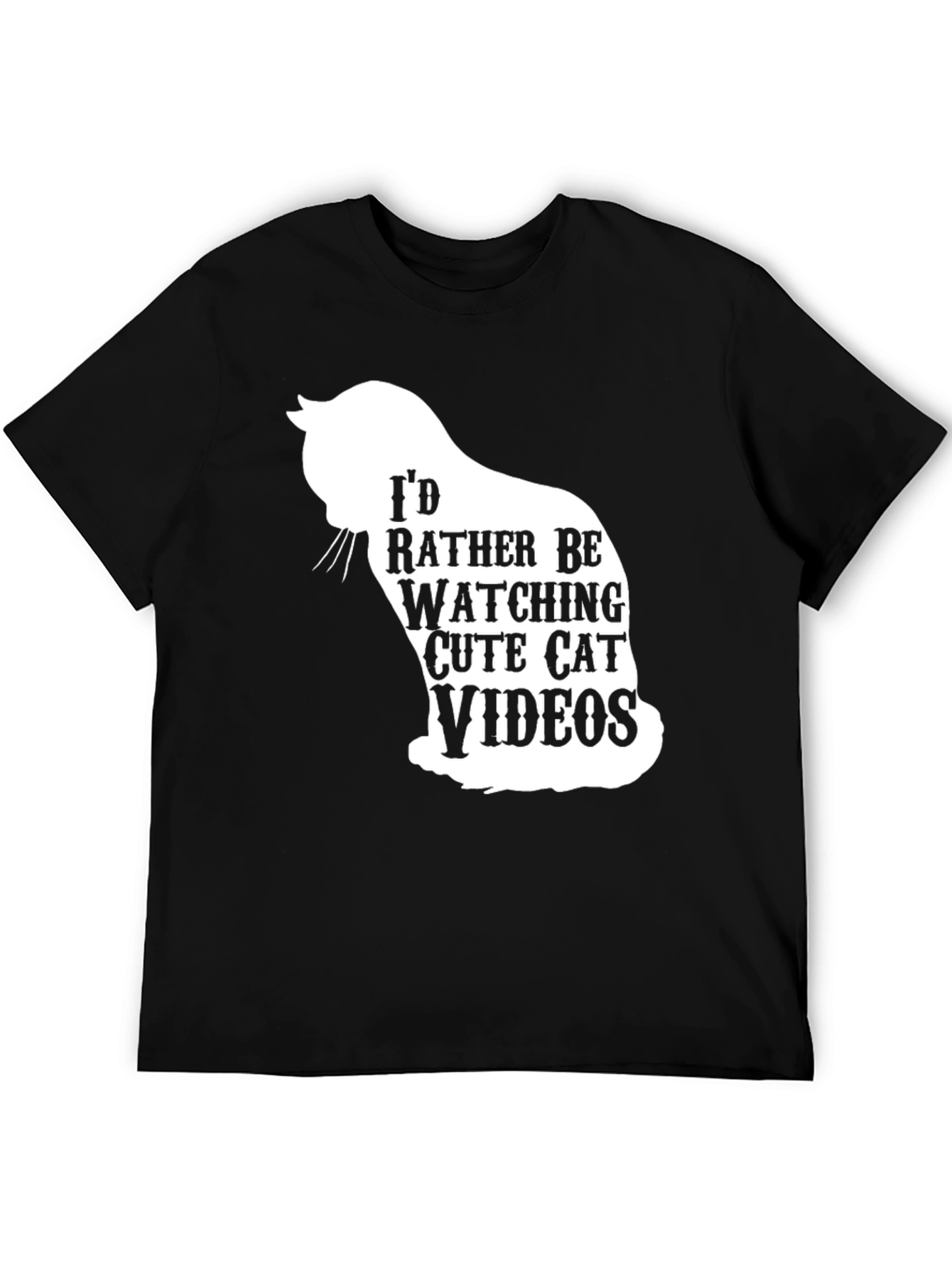 Cat Lovers T-Shirt: Cute Cat Videos Tee