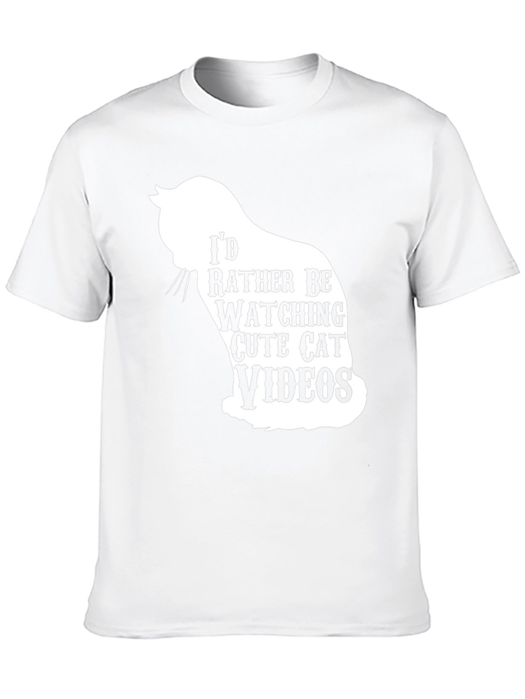 Cat Lovers T-Shirt: Cute Cat Videos Tee