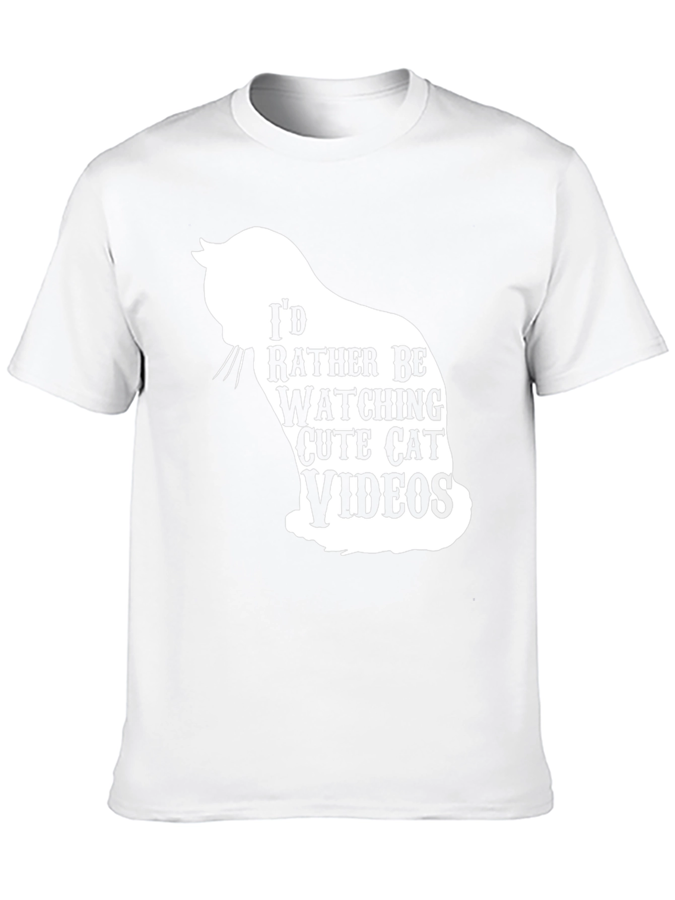 Cat Lovers T-Shirt: Cute Cat Videos Tee