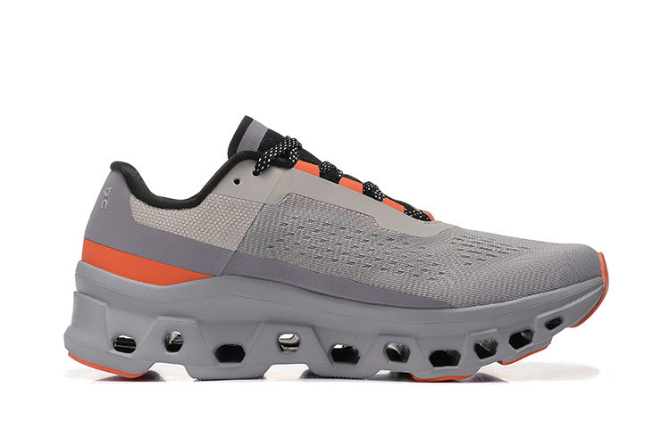 On Running Cloudmonster Sneakers Gray | Orange