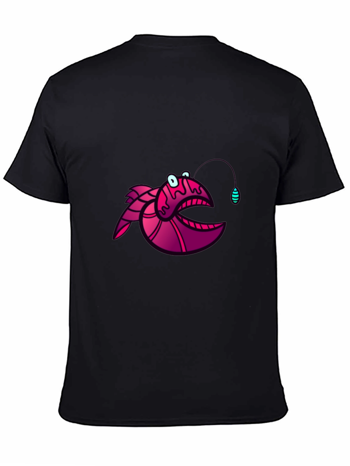 Angler Fish Graphic Tee - Unique Design
