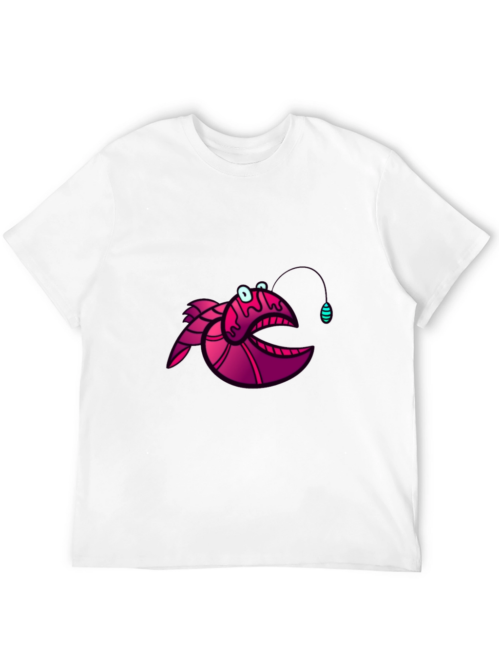 Angler Fish Graphic Tee - Unique Design