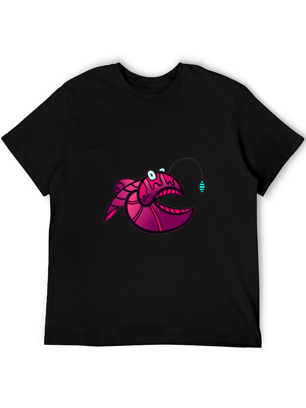 Angler Fish Graphic Tee - Unique Design