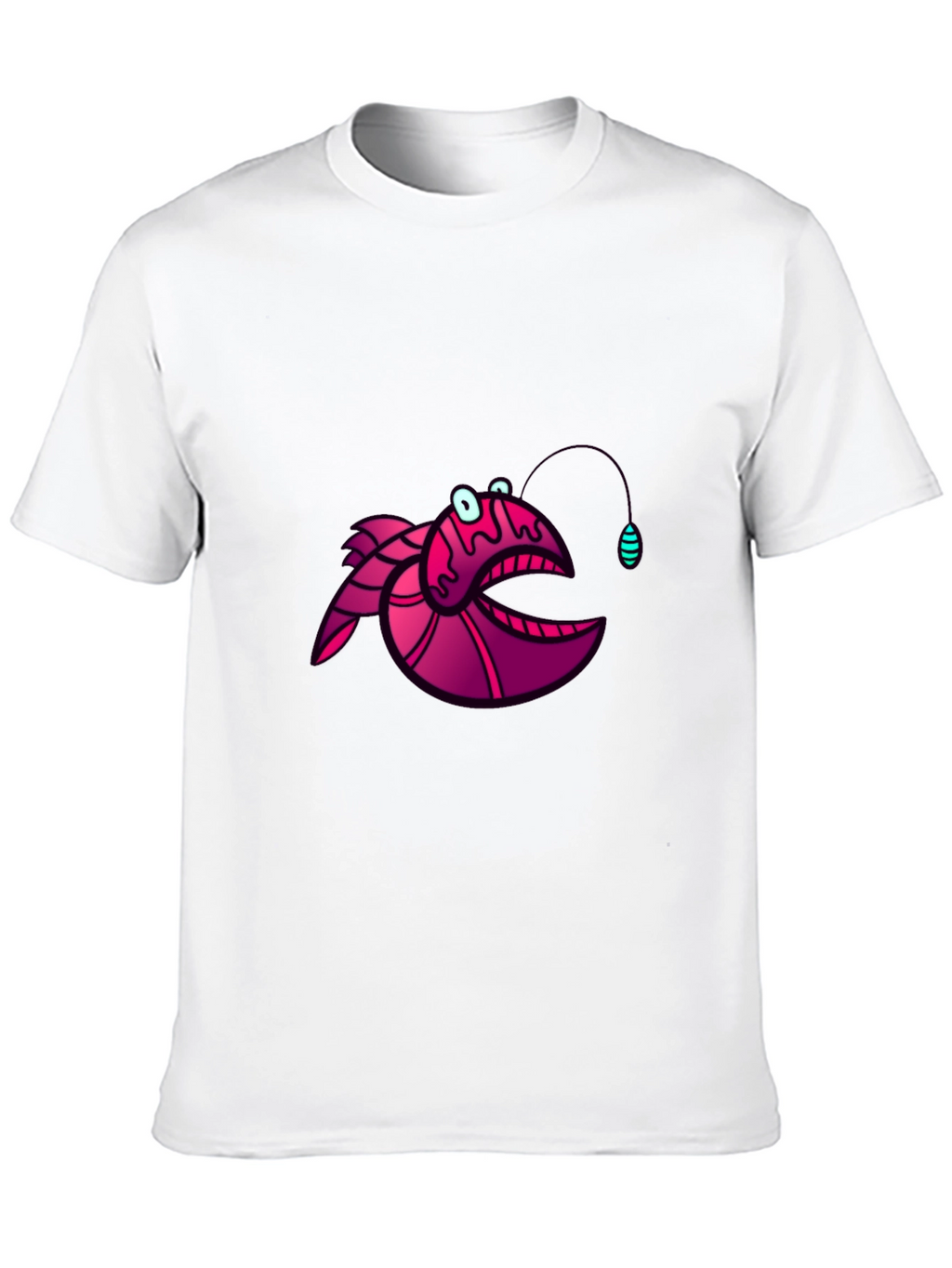 Angler Fish Graphic Tee - Unique Design