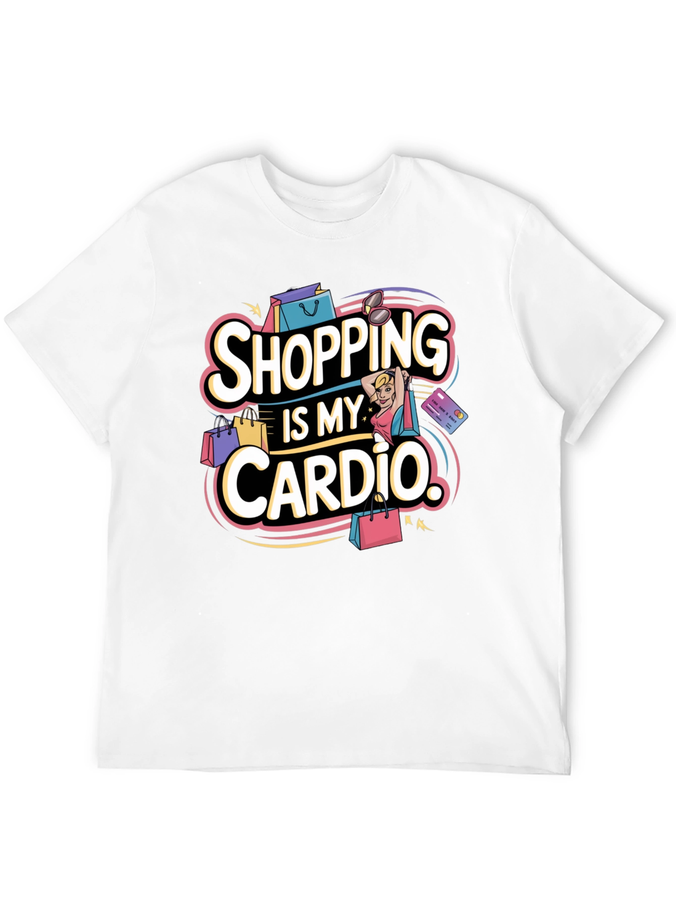 Shopping Is My Cardio Graphic Tee