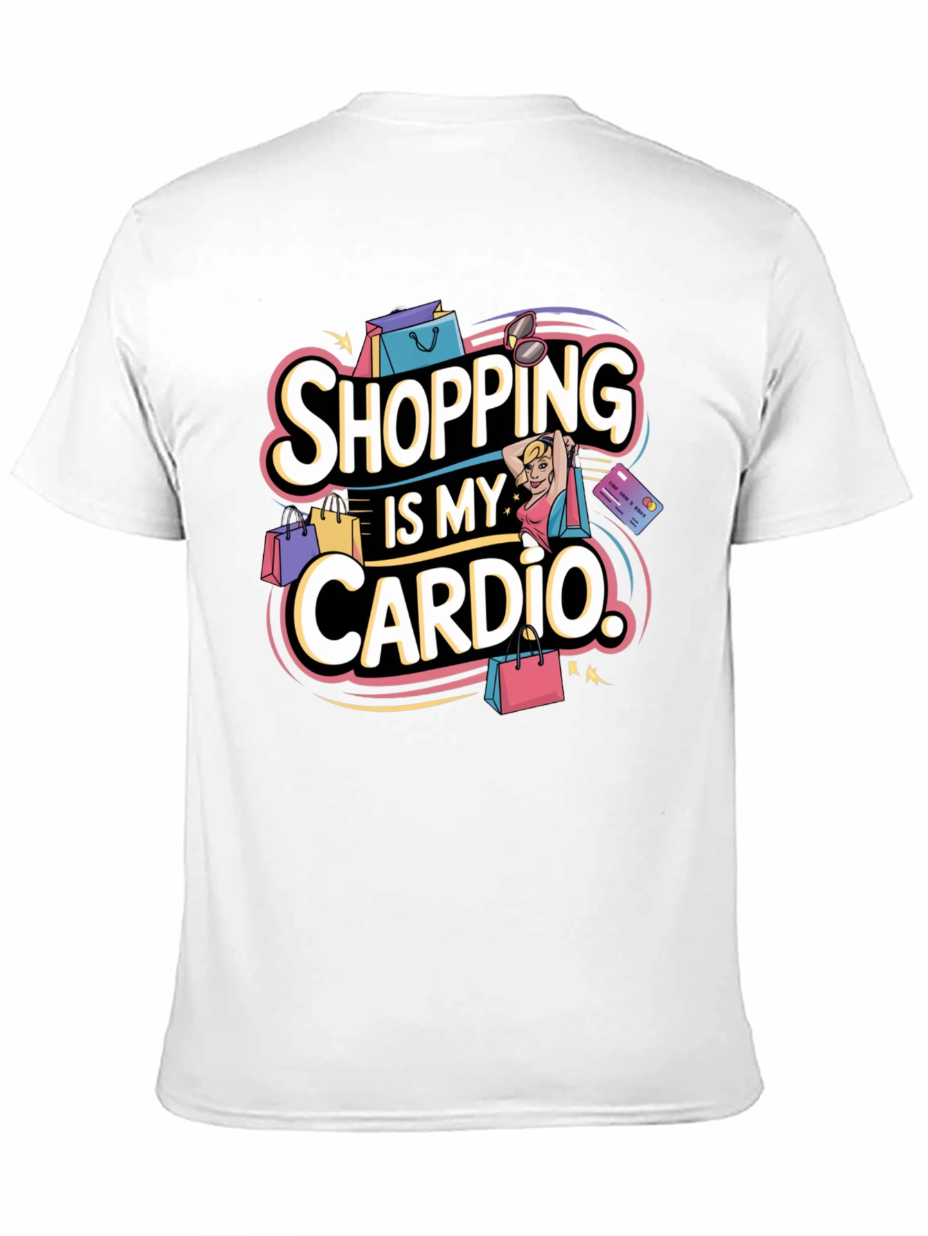 Shopping Is My Cardio Graphic Tee