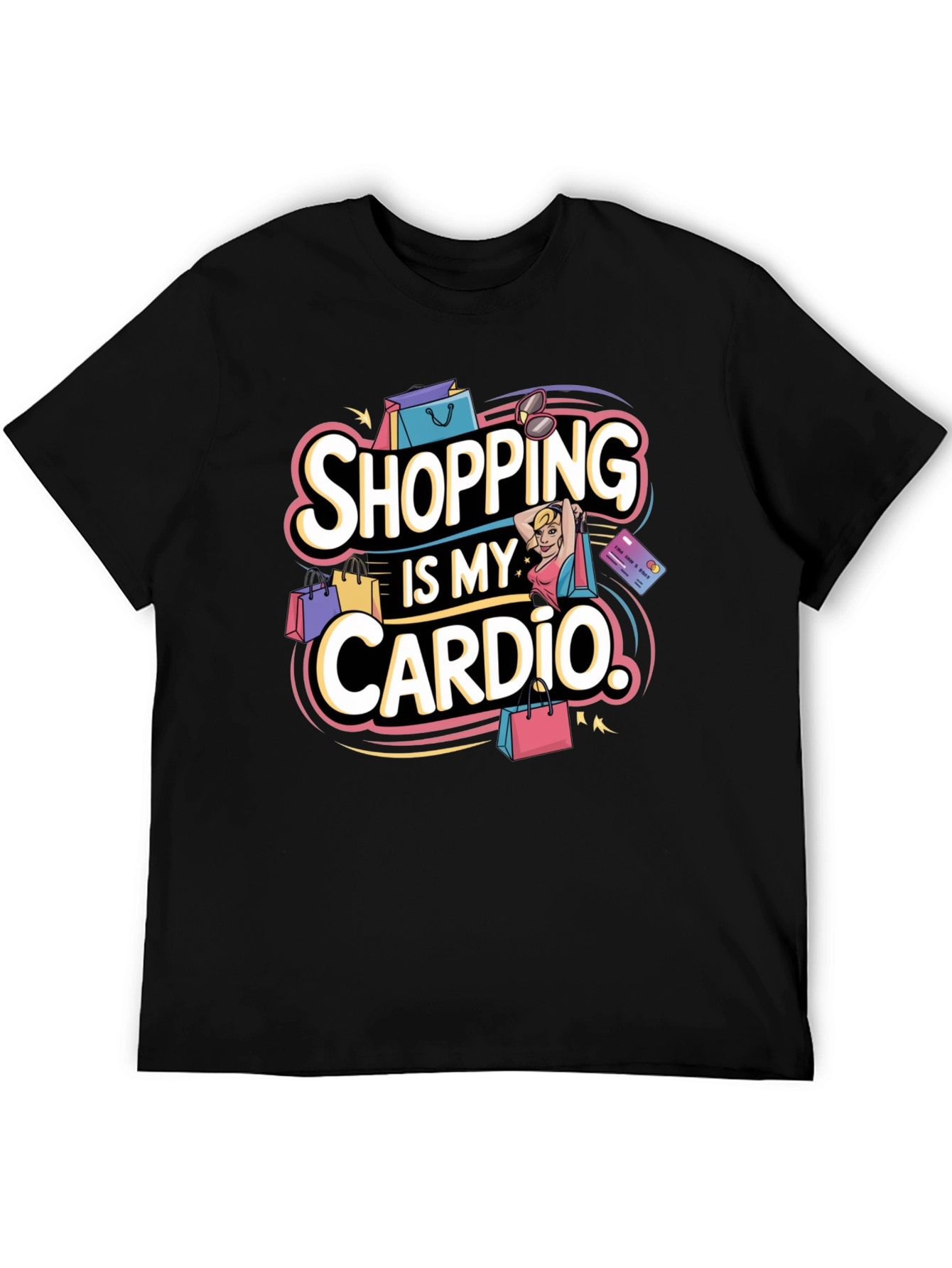 Shopping Is My Cardio Graphic Tee
