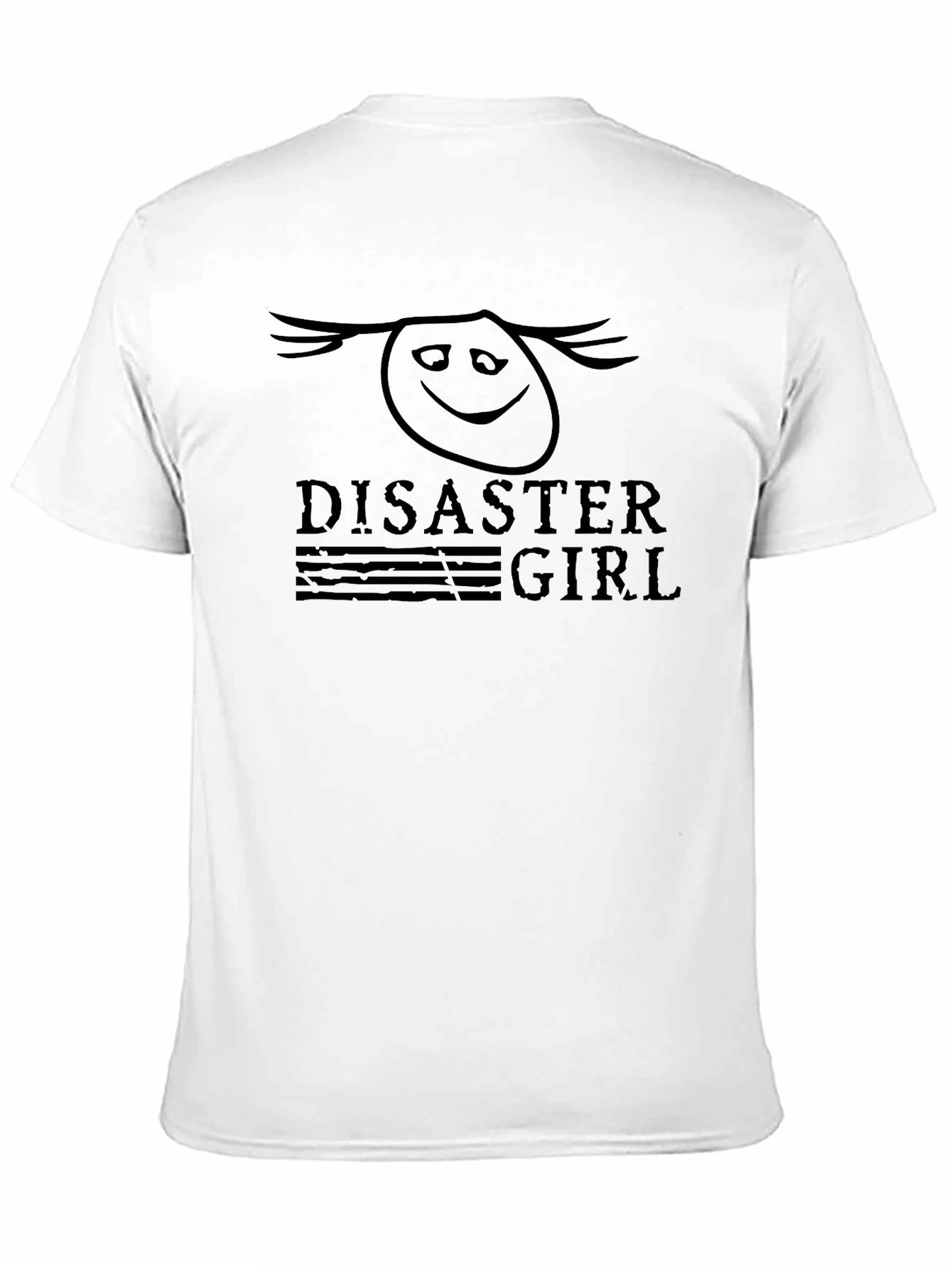 Disaster Girl Graphic Black T-Shirt