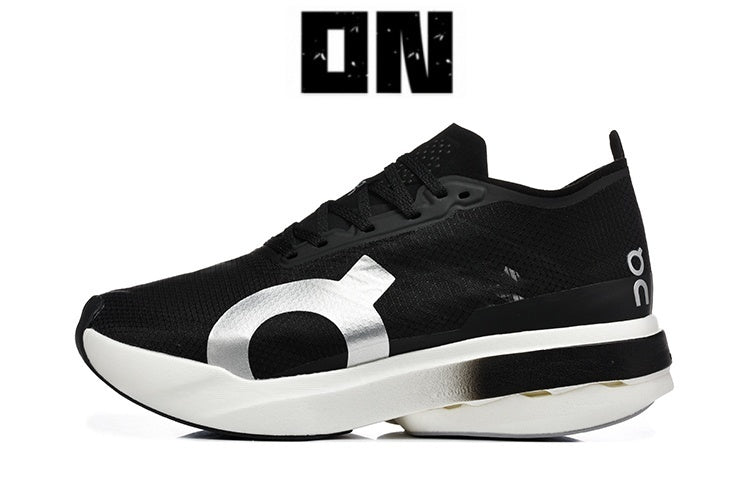 On Cloudboom Strike Running Shoes Black White