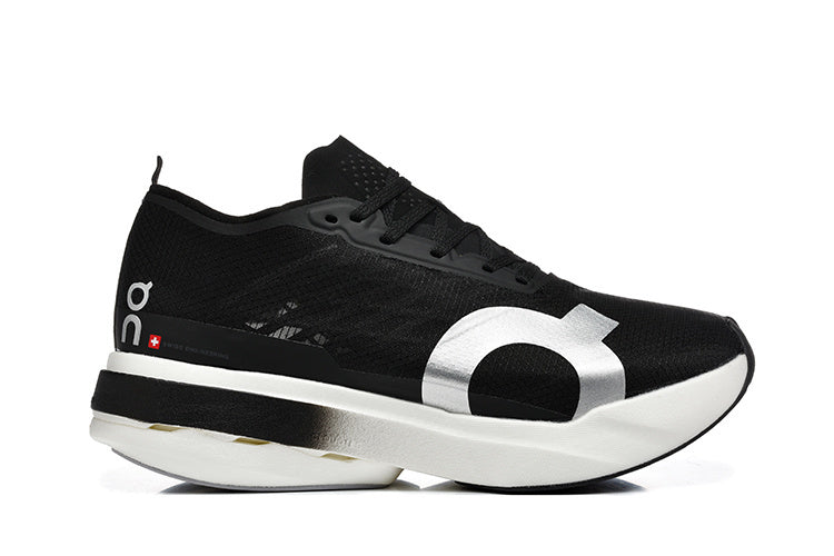 On Cloudboom Strike Running Shoes Black White