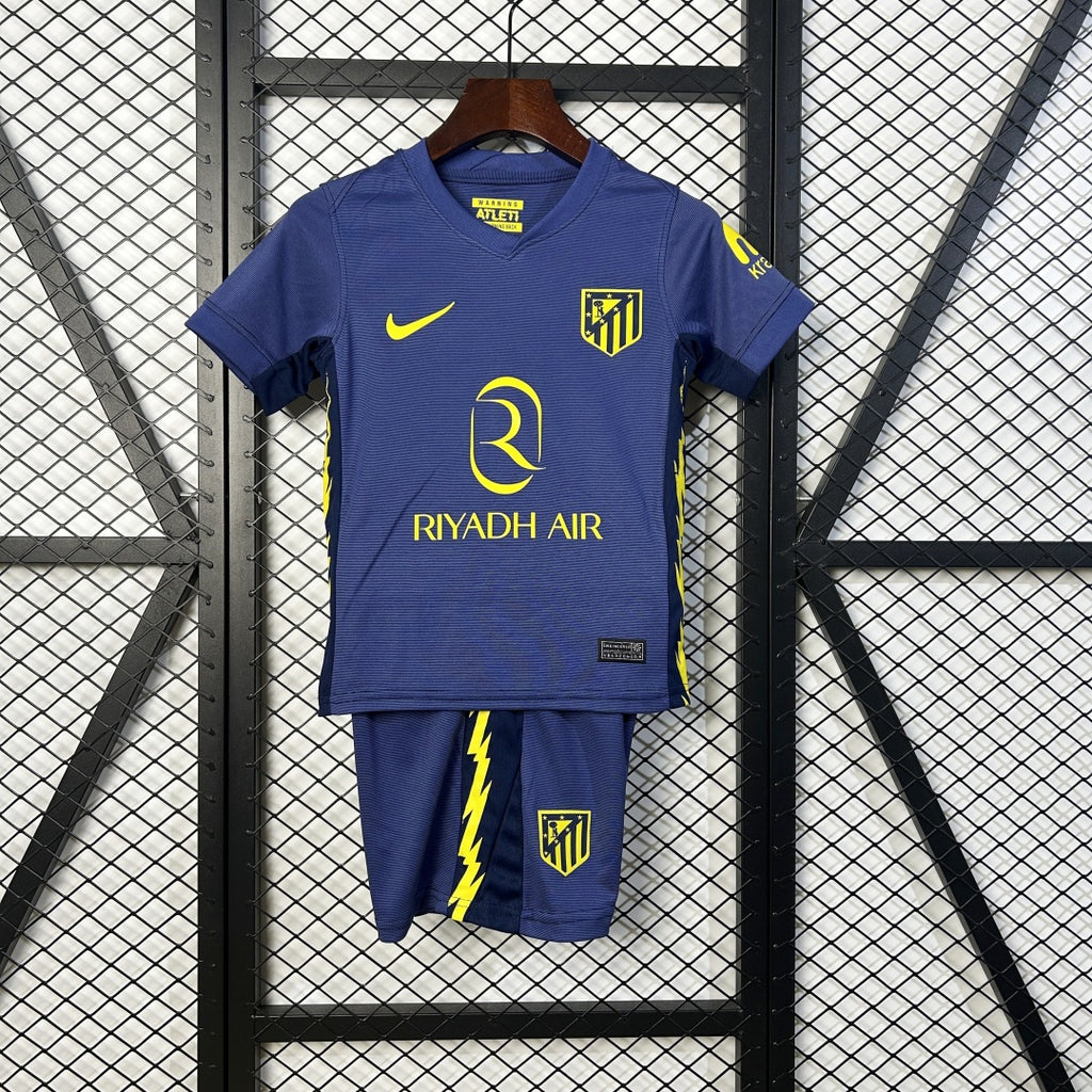 Kid's Atletico Madrid Away Kit 2025/26
