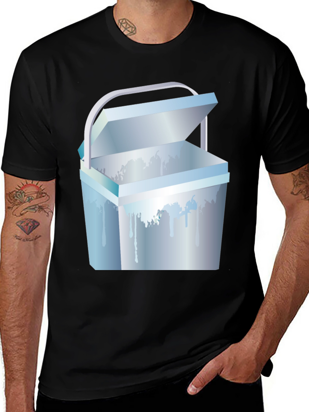Cooler Graphic T-Shirt - Novelty Tee