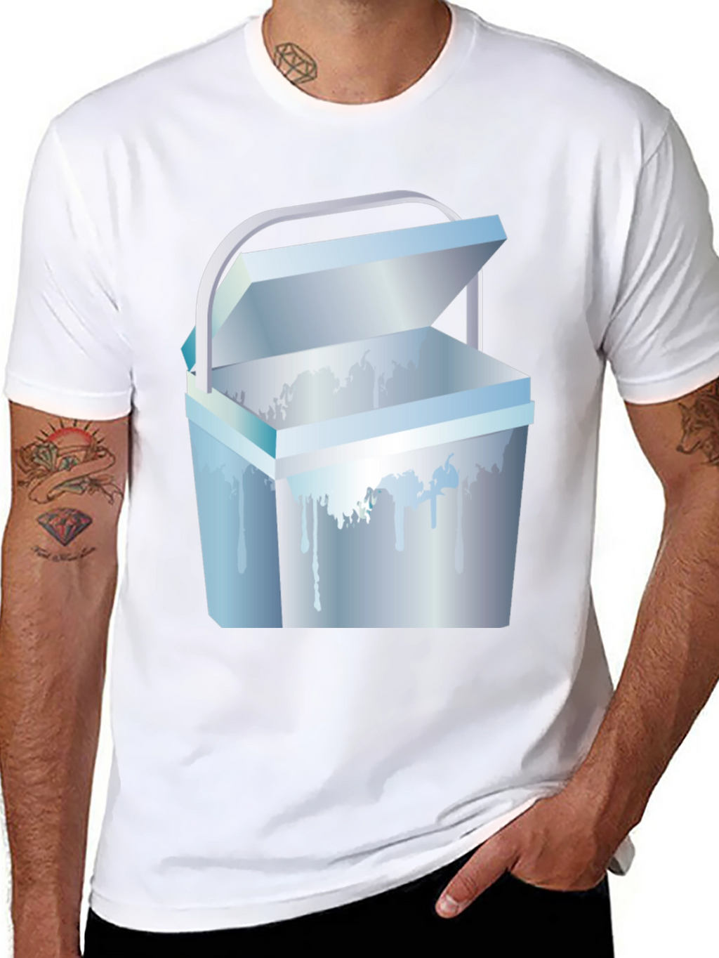 Cooler Graphic T-Shirt - Novelty Tee