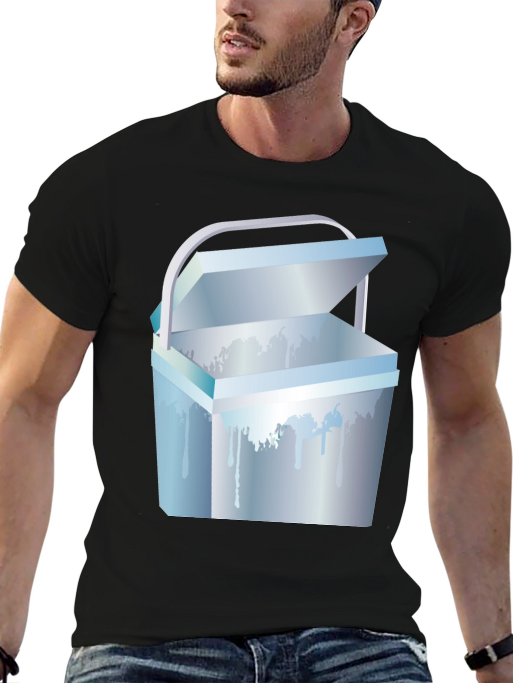Cooler Graphic T-Shirt - Novelty Tee