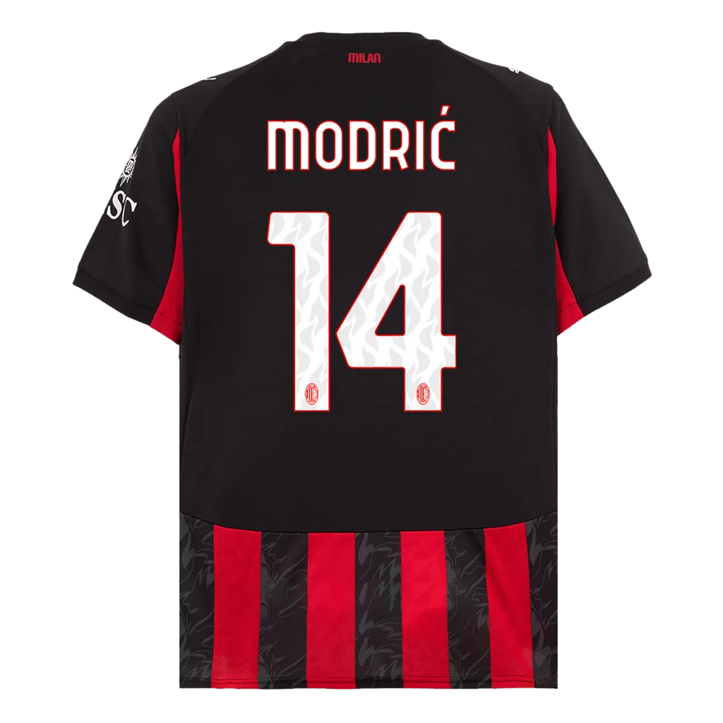 MODRIĆ #14 AC Milan Home Jersey 2025/26