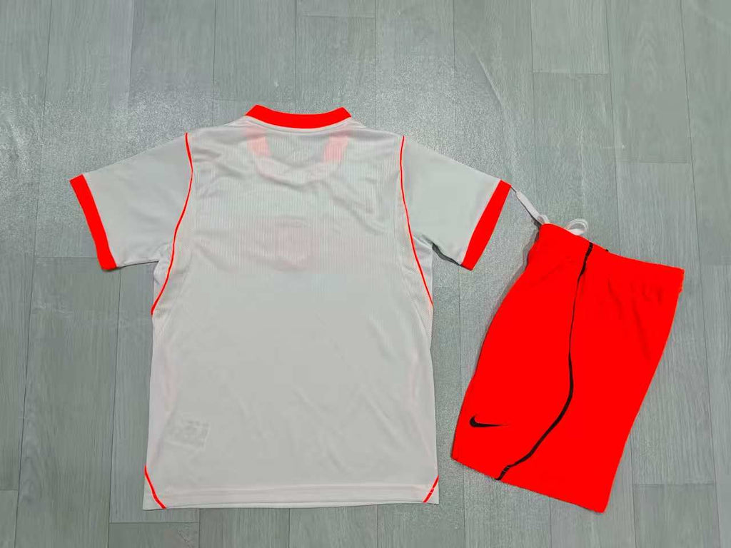 KIDS Netherlands  World Cup Away Kit – White/Orange