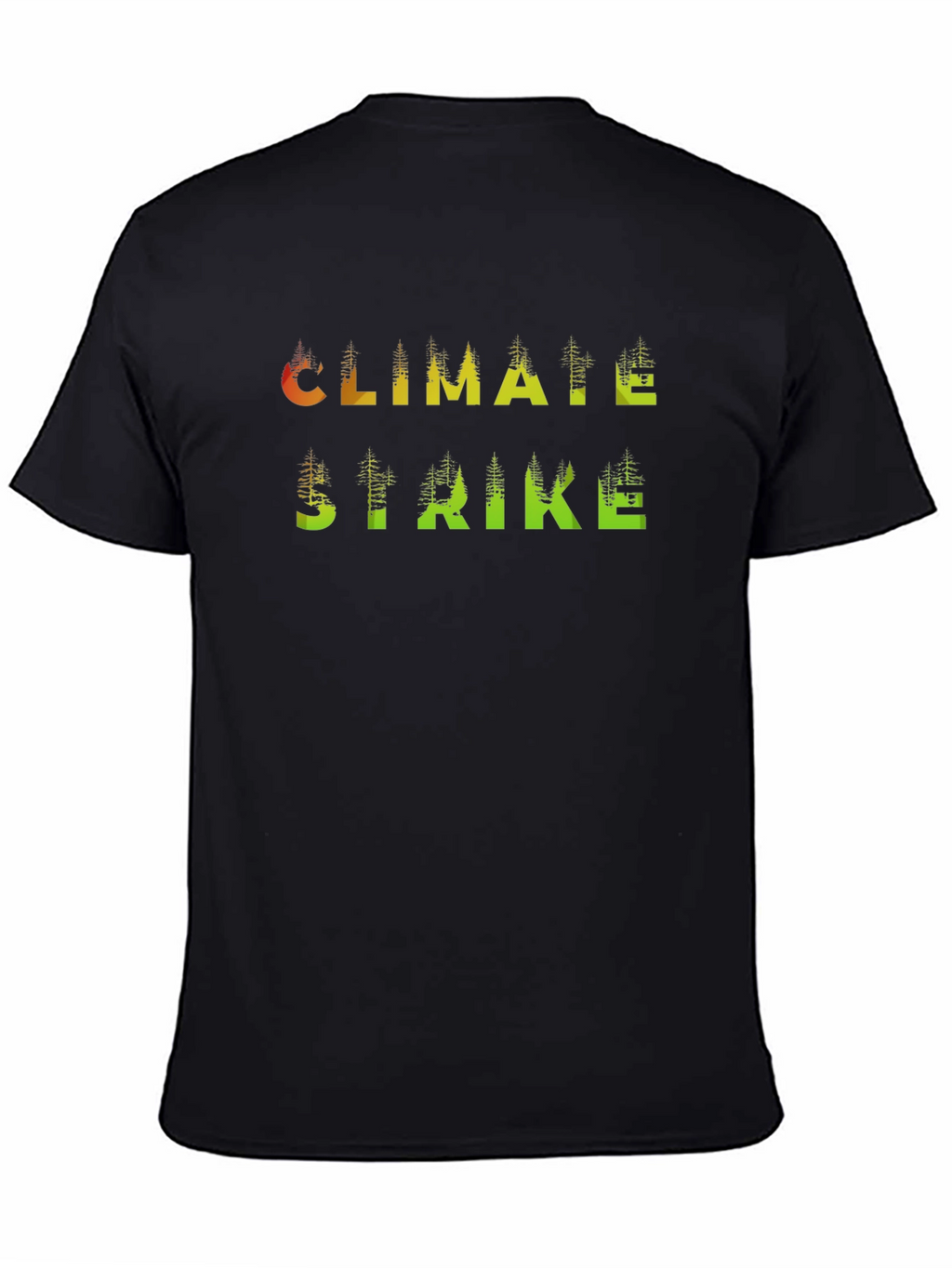 Climate Strike Tree Graphic T-Shirt