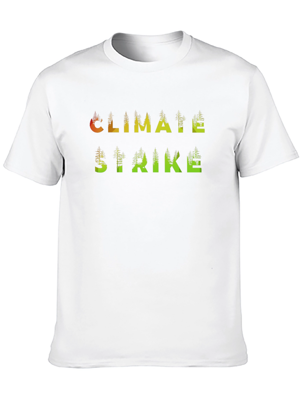 Climate Strike Tree Graphic T-Shirt