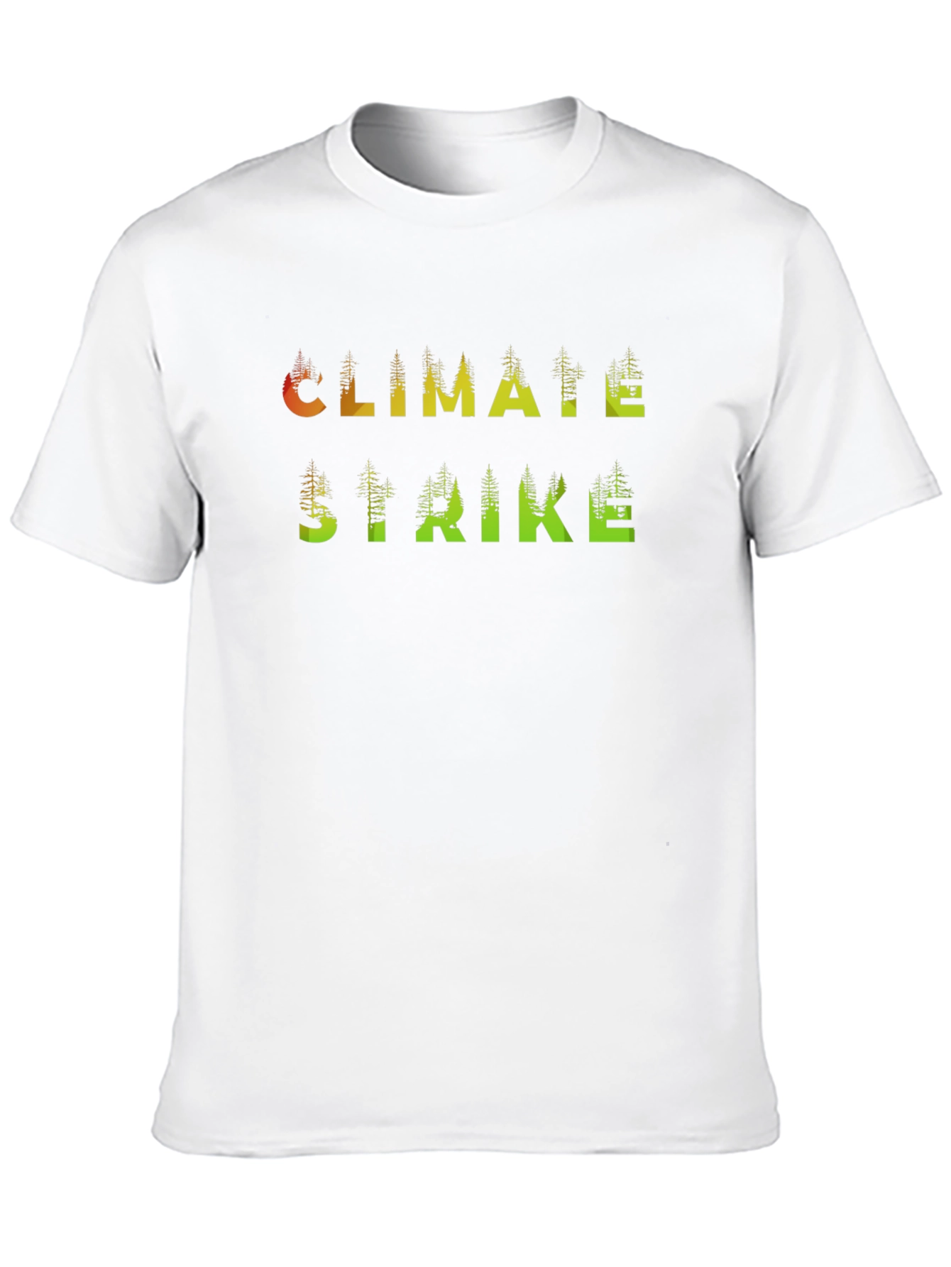 Climate Strike Tree Graphic T-Shirt