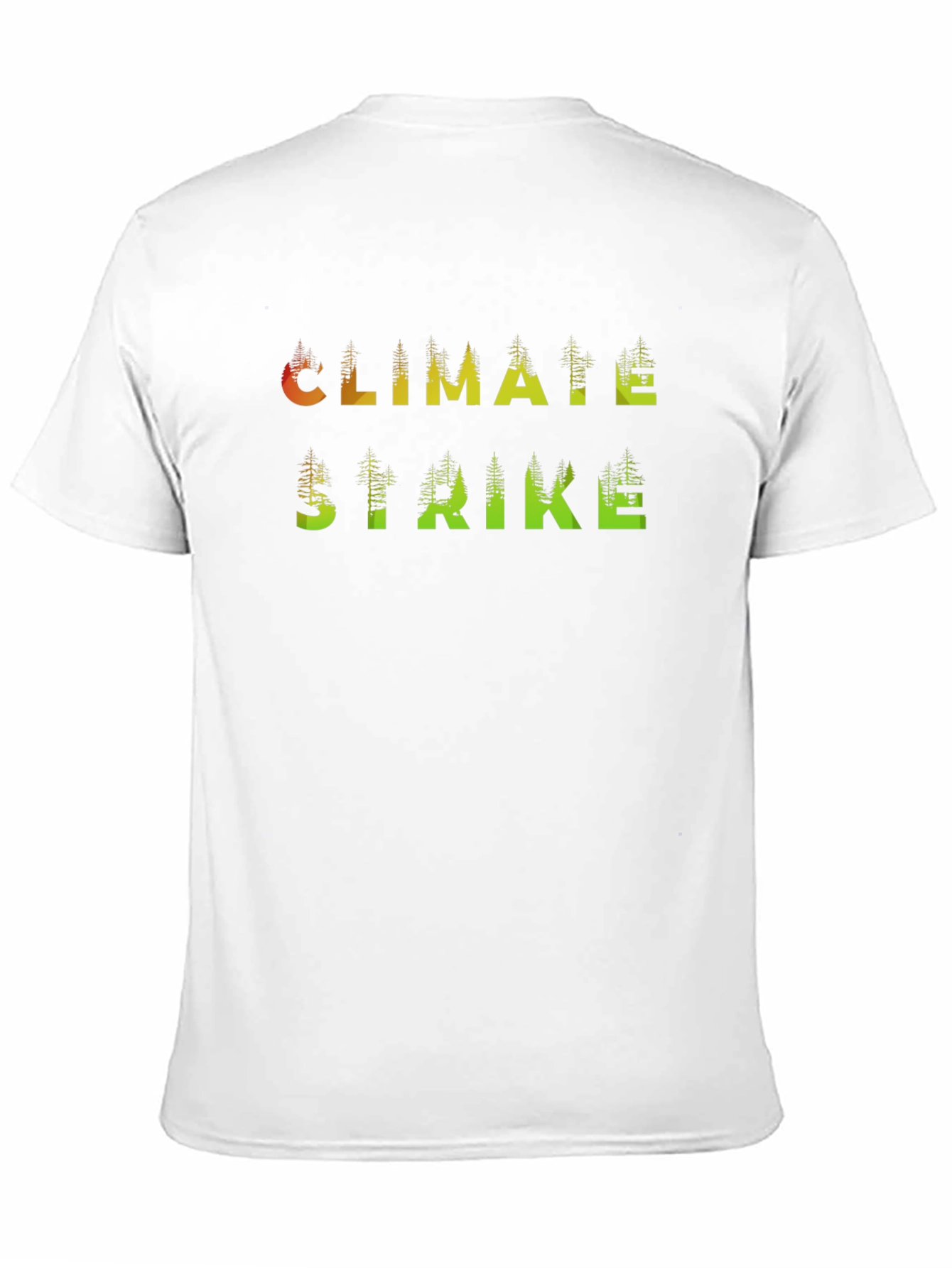 Climate Strike Tree Graphic T-Shirt