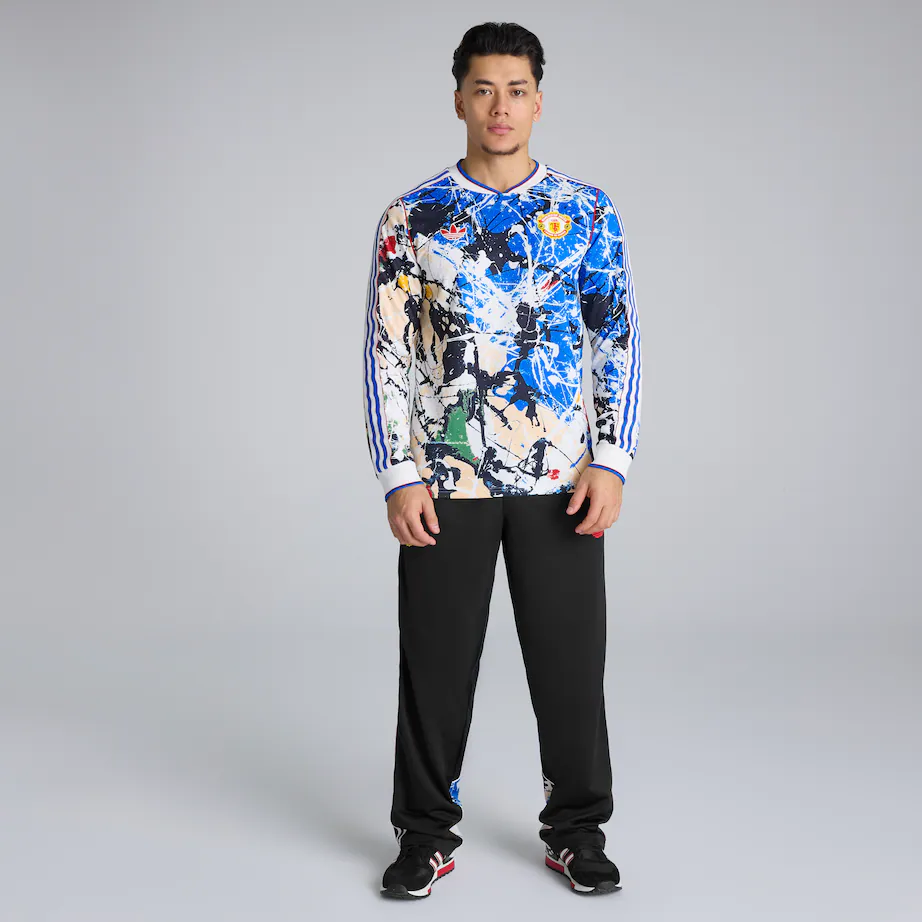 Manchester United Stone Roses Long Sleeve Jersey