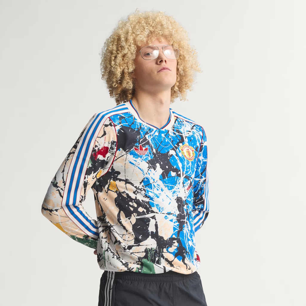Manchester United Stone Roses Long Sleeve Jersey