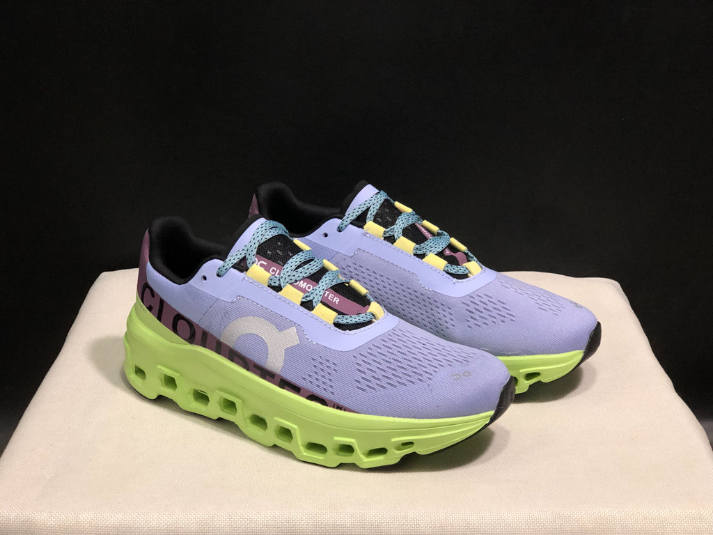 On Running Cloudmonster Sneakers Gray-purple | Yellow