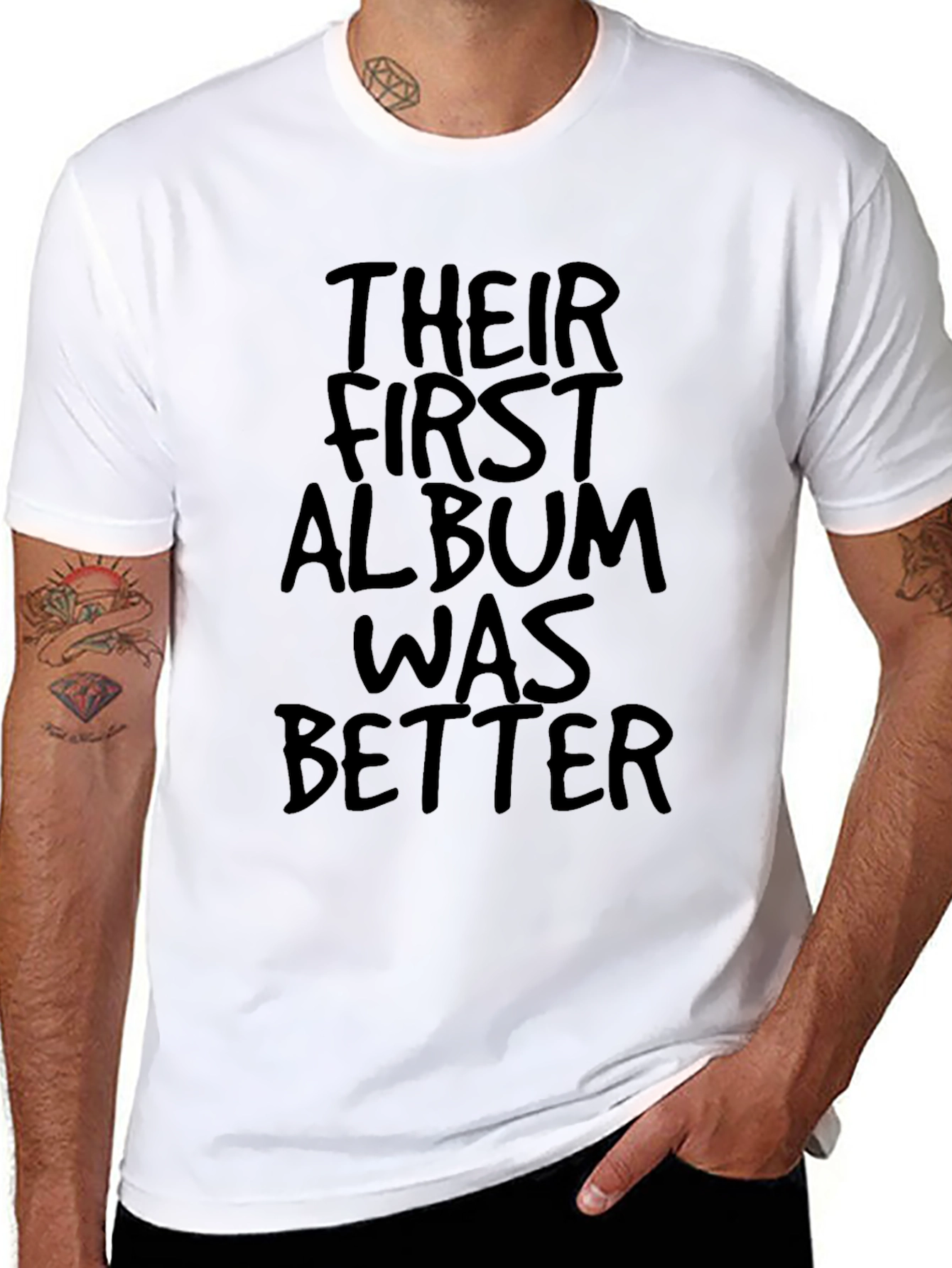 Their First Album Was Better Graphic Tee