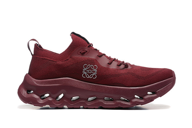 On Running x Loewe - Cloudtilt Beet Red Low Top Sneakers