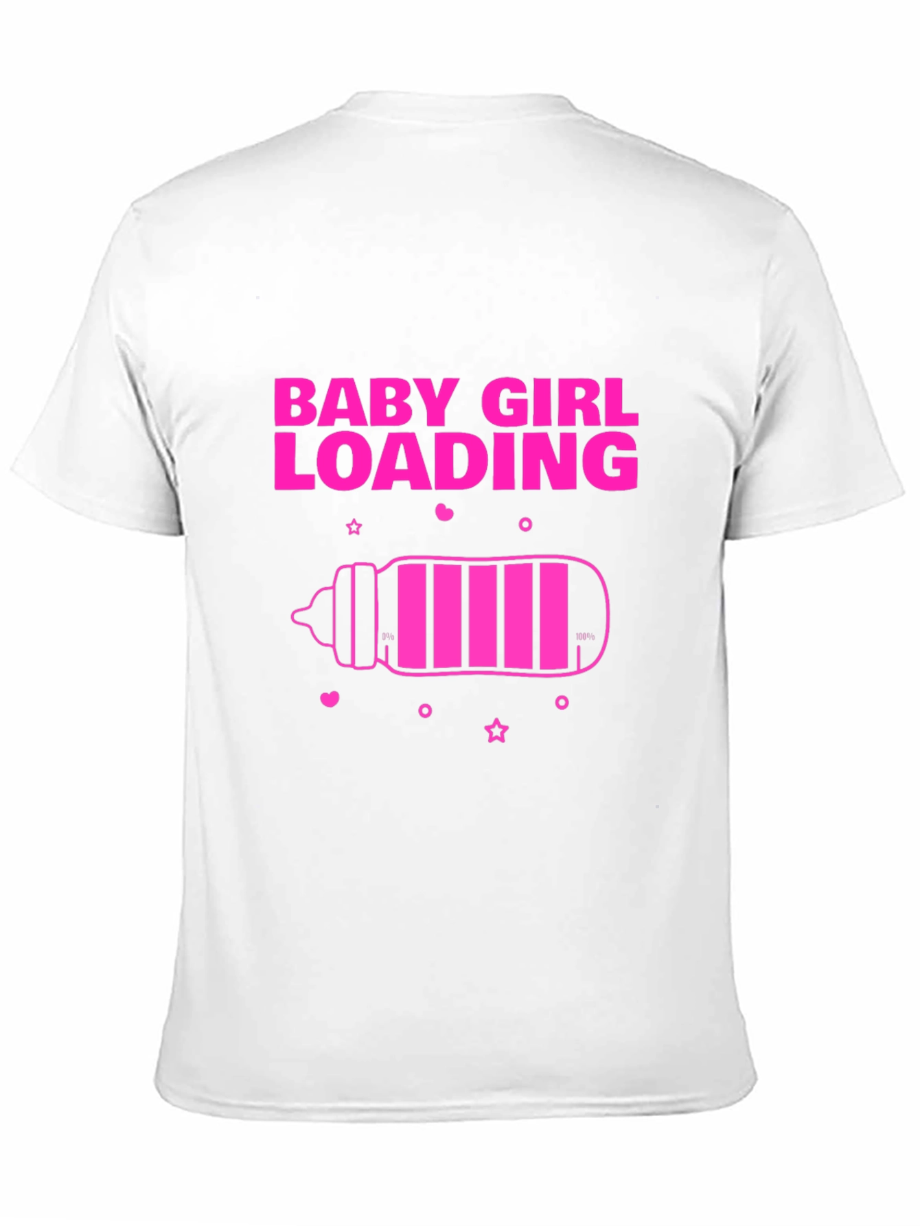 Baby Girl Loading T-Shirt - New Parent Gift