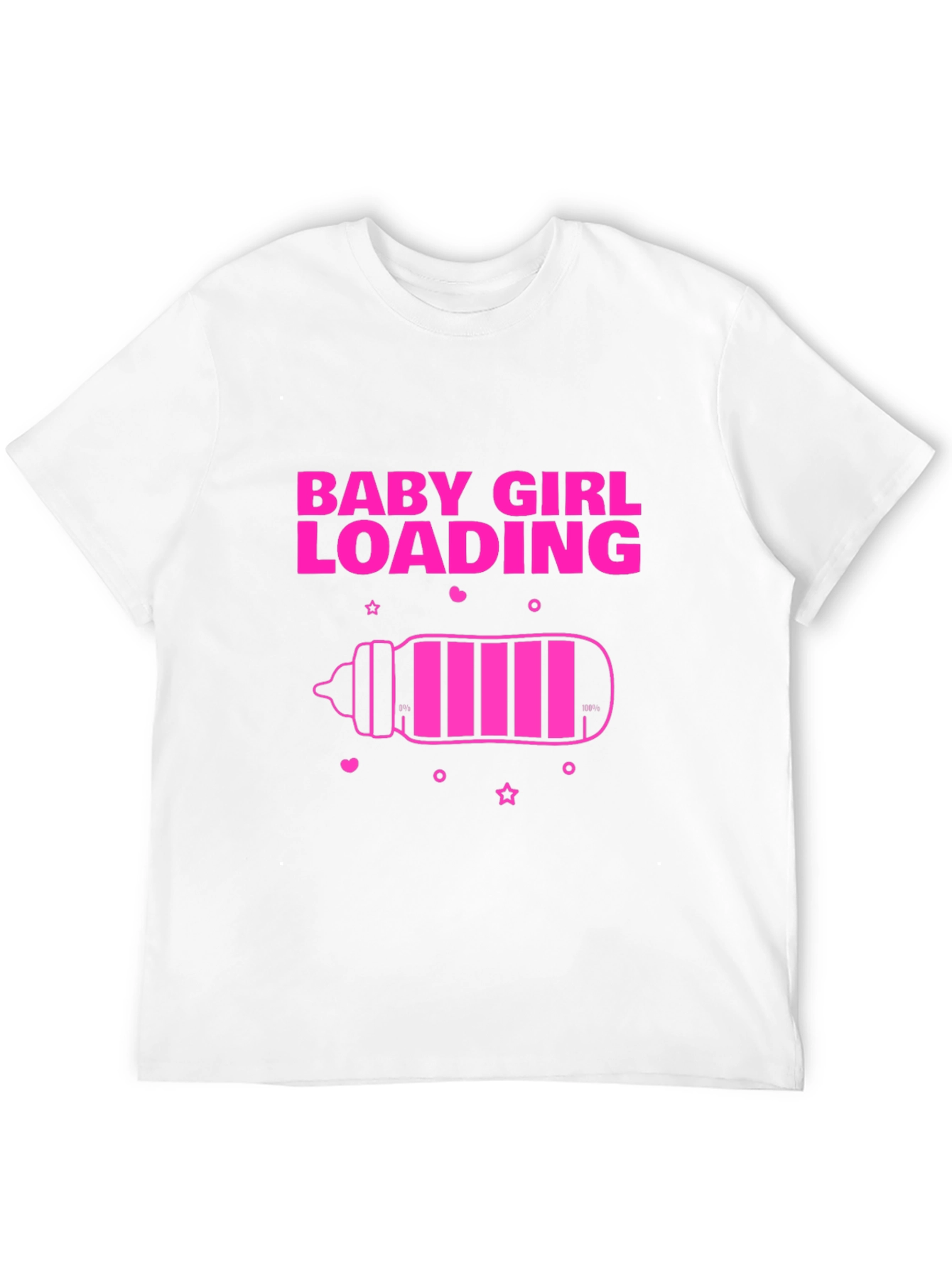 Baby Girl Loading T-Shirt - New Parent Gift