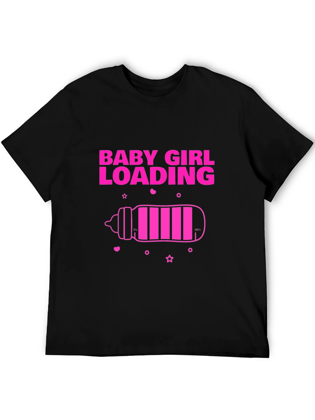 Baby Girl Loading T-Shirt - New Parent Gift