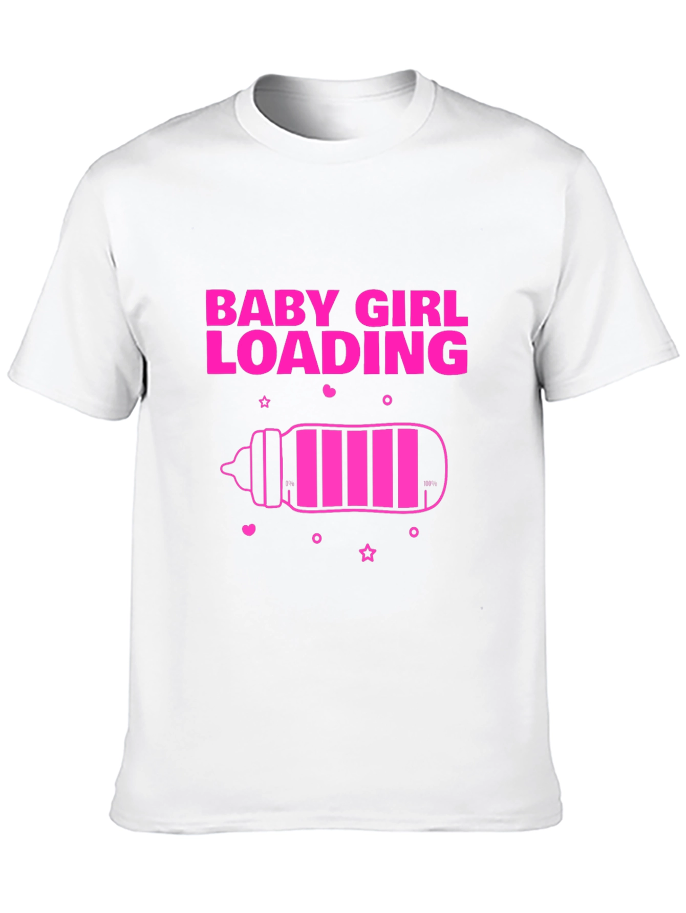 Baby Girl Loading T-Shirt - New Parent Gift