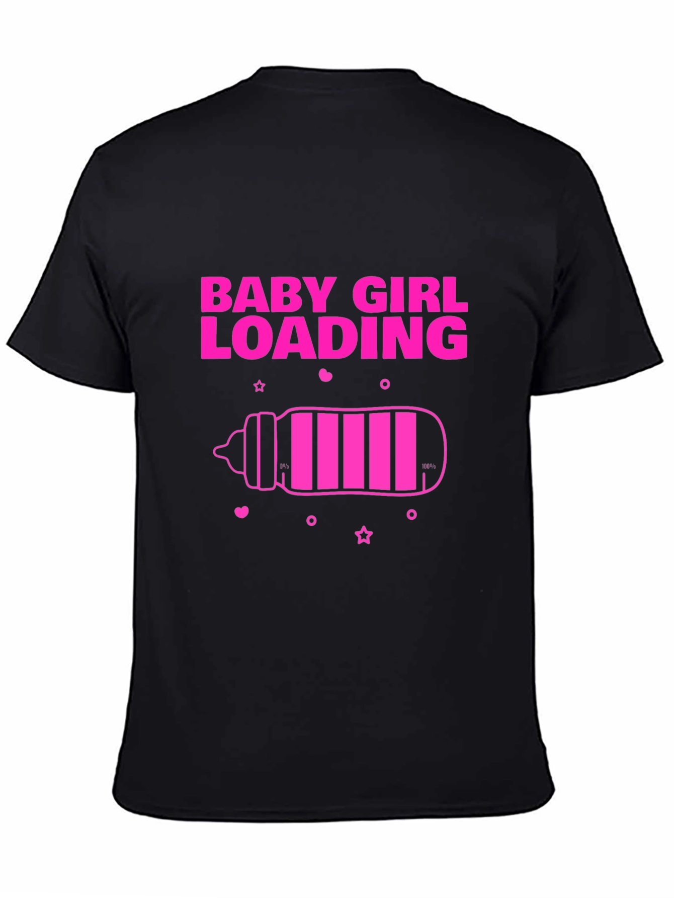 Baby Girl Loading T-Shirt - New Parent Gift