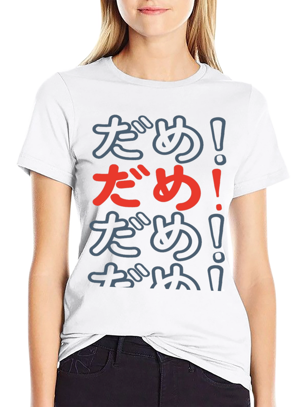 Anime Dame! T-Shirt - Casual Graphic Tee