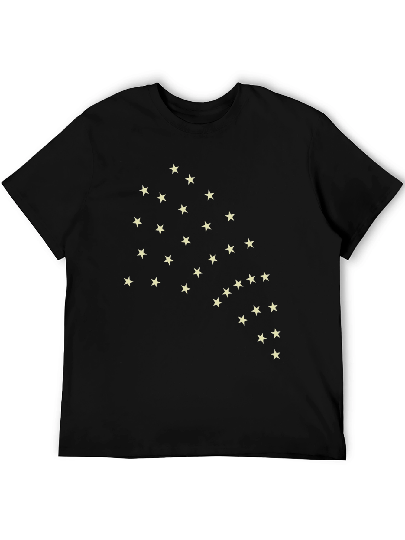 Starry Night Tee - Black Cotton Blend