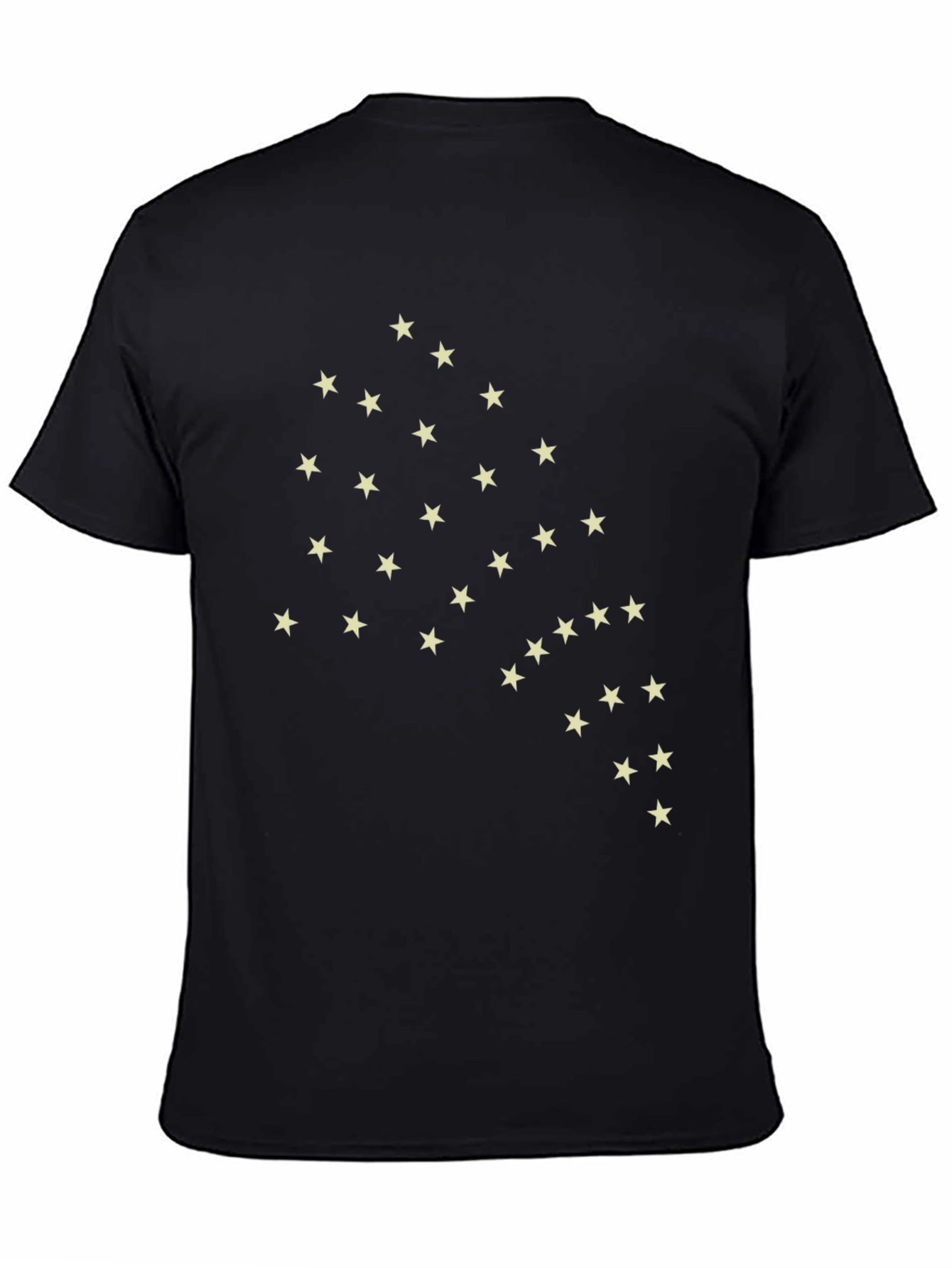 Starry Night Tee - Black Cotton Blend