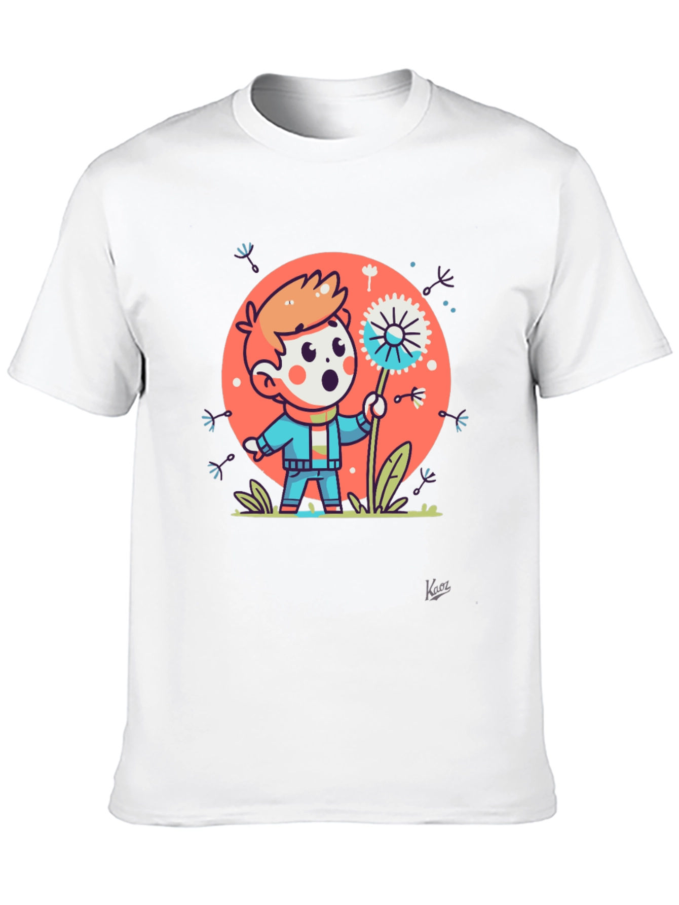 Dandelion Wish Graphic Tee - Soft Cotton Blend