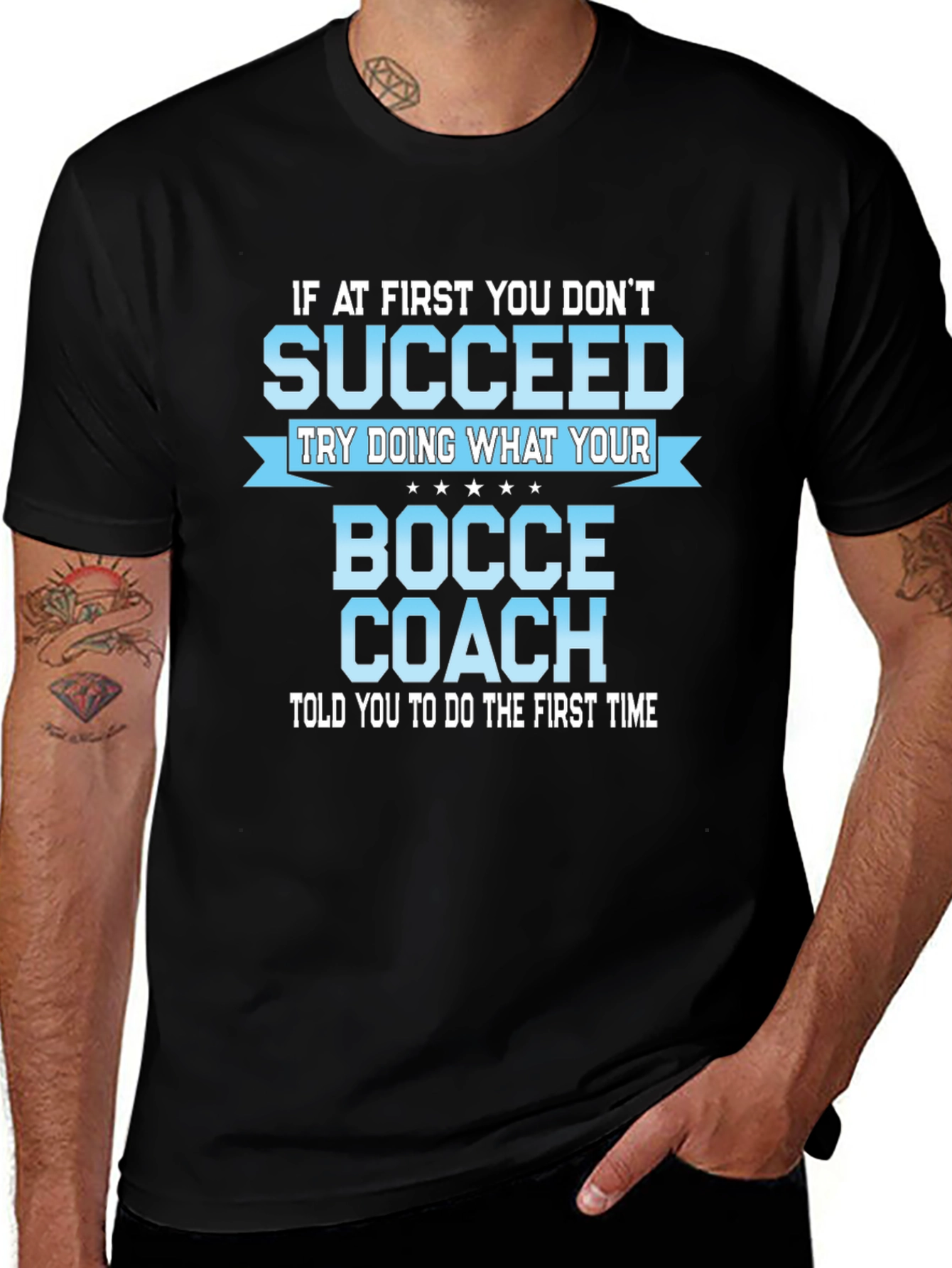 Bocce Coach T-Shirt - Funny Sarcastic Bocce Ball Gift