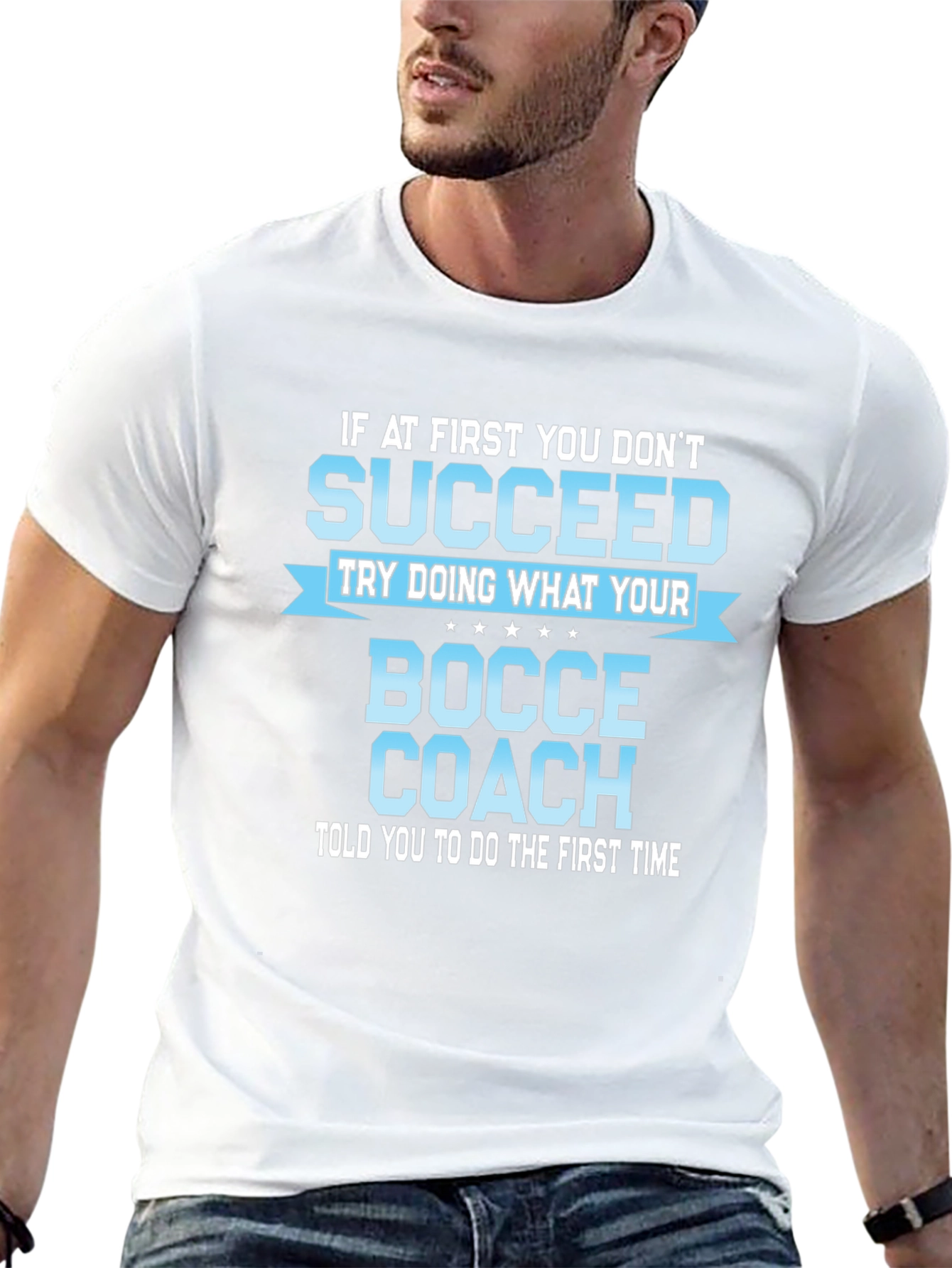 Bocce Coach T-Shirt - Funny Sarcastic Bocce Ball Gift